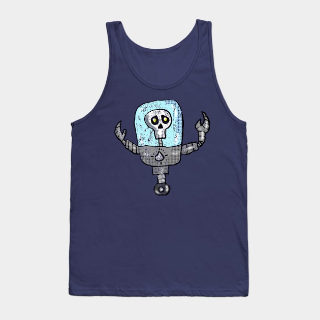 Vintage Skull bot Tank Top by Eric03091978